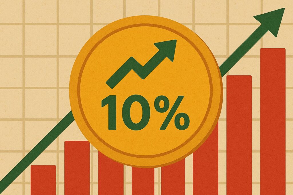 ทำกำไร 10%